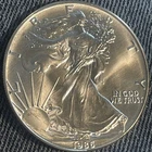 1986 American Silver Eagle Coin - First Year Issue GEM BU!