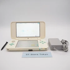 New Nintendo 2DS XL LL Animal Crossing Doubutsu No Mori Limited Edition Console
