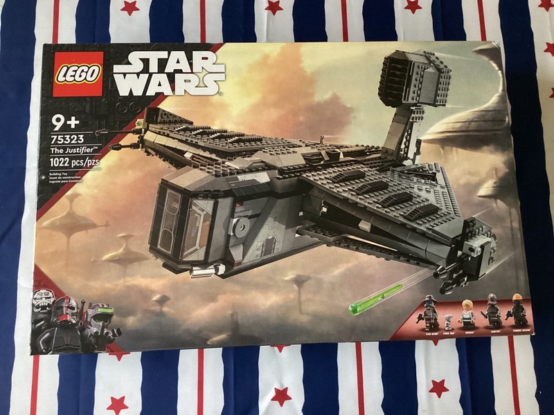 NEW LEGO STAR WARS THE JUSTIFIER, SET 75323!!