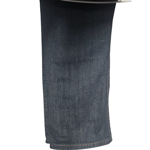 Pantalones de mezclilla para hombre Levi Strauss Signature rectos azules 40 X 30 lavado oscuro - Imagen 3 de 5