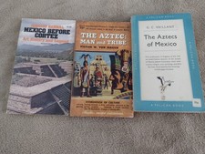 Lot of 3 Books on the Aztecs