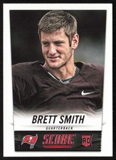 2014 Score Brett Smith #344 Rookie Tampa Bay Buccaneers