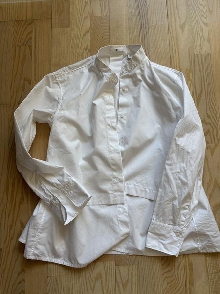 Women Uniqlo x Jil Sander Shirt White Cotton 38 /