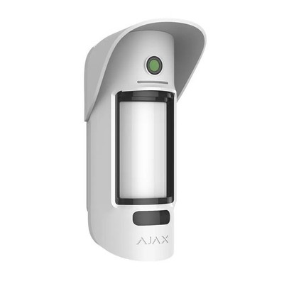AJAX 42821.84.WH3 MotionCam Wireless Outdoor Motion Detector with Photo Verify