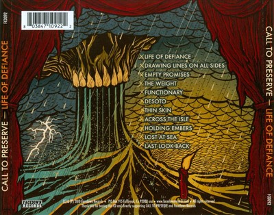 CALL TO PRESERVE - LIFE OF DEFIANCE * NEW CD