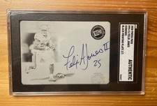2008 Felix Jones Signature Printing Plate Auto 1/1 Rookie Card Arkansas Cowboys. rookie card picture