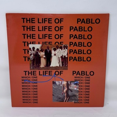 Kanye West Signed Autograph The Life of Pablo Vinyl Record Album