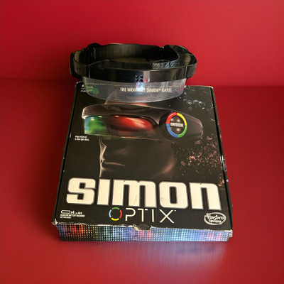 Hasbro C1959 Simon Optix Game Wearable hands free Complete