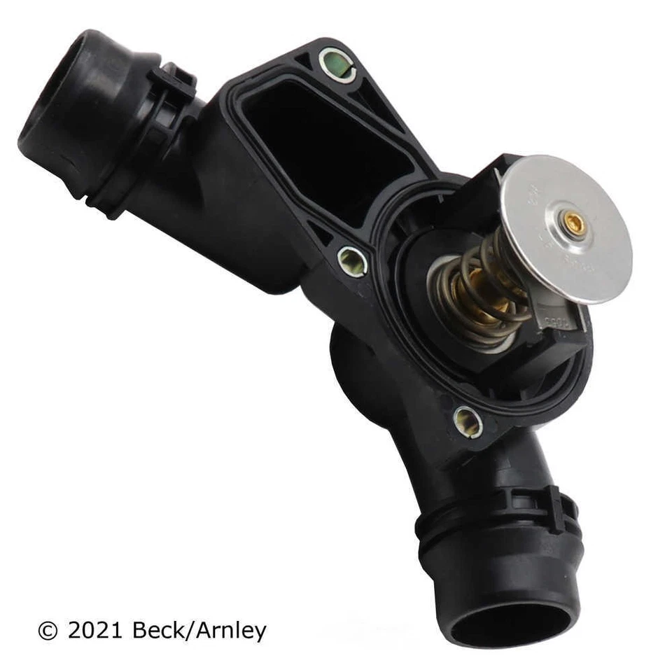 Caixa termostato líquido de arrefecimento do motor compatível com 1999-2006 BMW 330Ci, X5 325Ci 325i, 325xi, 52 - Imagem 3 de 4