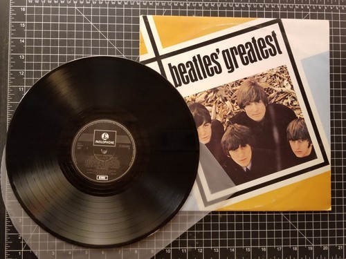 THE BEATLES Beatles' Greatest LP SWEDEN PRESS Vinyl IMPORT Parlophone HIGH VG - Picture 2 of 4