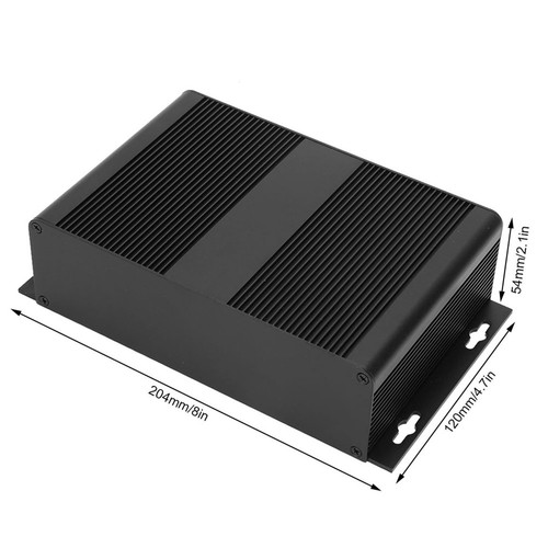 Aluminiumkühlkoffer Elektronische Gehäuseschale 1 5 Mm Schalldicke Für - Afbeelding 4 van 7