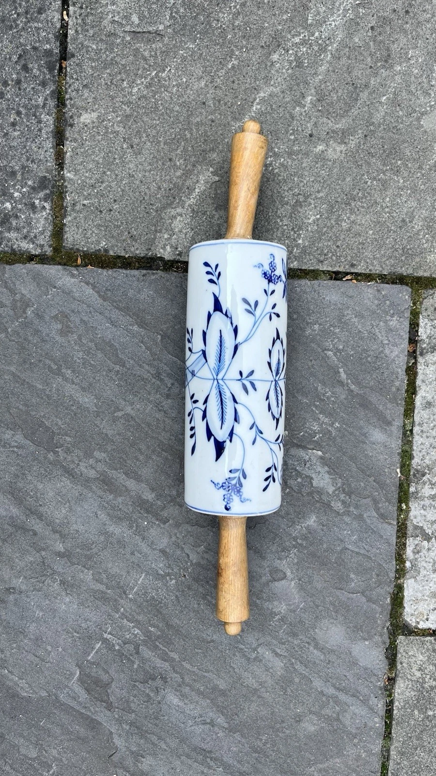 Porcelain Danube Rolling Pin - Late 1800s