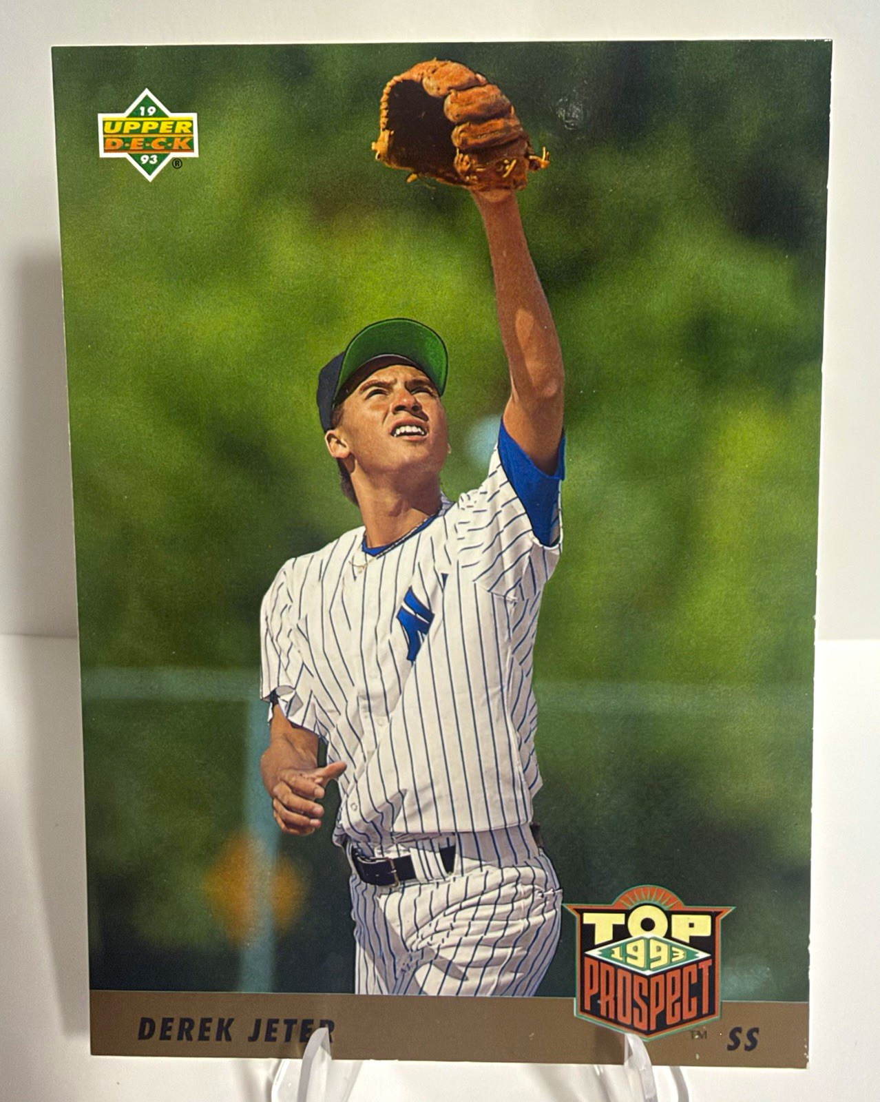Upper Deck 1993 Top Prospect Derek Jeter #449 New York Yankees RC Excellent