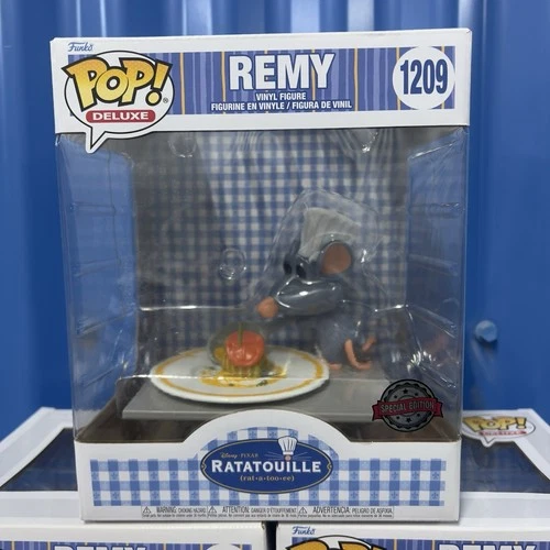 Funko Pop Deluxe Disney Pixar Ratatouille #1209 Remy Special Edition