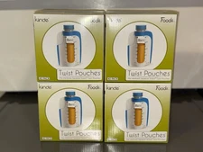 Kiinde Foodii  Twist Pouches For Breast Milk, 6oz, 40 Pack (4 Boxes 160 Bags)
