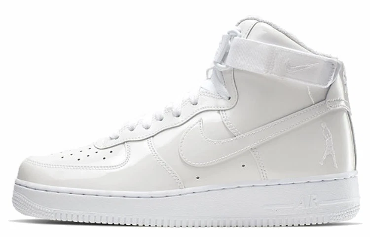 Nike Air Force 1 QS High Sheed Triple White for Sale