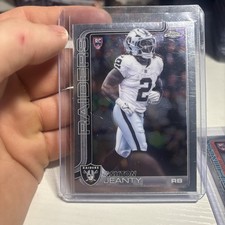 2025 Topps Chrome Football Ashton Jeanty Base Rookie RC #322 RAIDERS