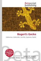 Lambert M. Surhone (U. A.) | Bogert's Gecko | Taschenbuch | Englisch (2026)