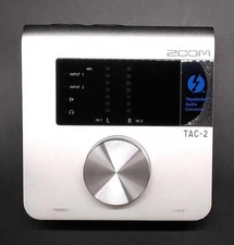 ZOOM TAC-2 2-Channel Hi-Res Thunderbolt Home Recording Audio Interface Used
