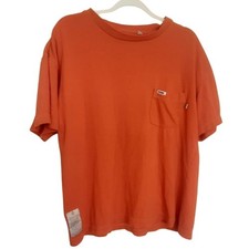 Tyndale Flame Resistant Orange Pocket Work T-Shirt Size L Made in USA $68 MSRP