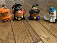 1992 McDonald's Happy Meal Halloween McNugget Nugget Buddies  Lot Of 4