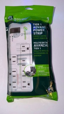 Greenlite Tier 1 Advanced 7 Outlet Surge Protector Power Strip