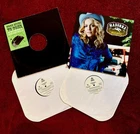 MADONNA MUSIC 2 RECORD PROMO VINYL SET & ALBUM FLAT LOT POSTER LP DJ REMIX 2000