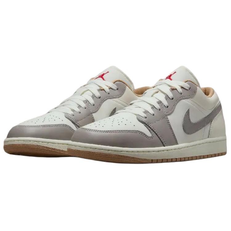Air Jordan 1 Low Sail College Grey - 553558-169 thumbnail 3