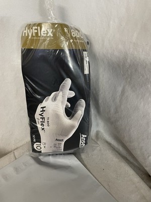 10 Pair Ansell HyFlex 11-800 Size 10 (XL) Gloves