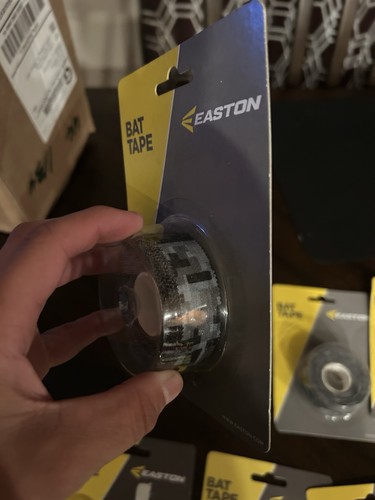 New - Easton Bat Grip Tape Baseball Softball Black Camo - Picture 2 of 2