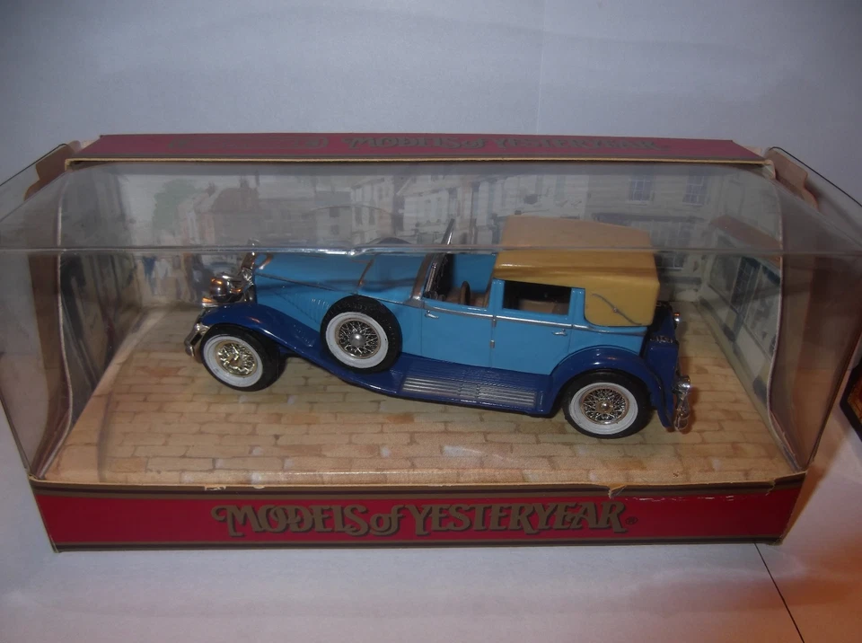 Matchbox Models of Yesteryear - 3x OVP - Ambulance, Fire Engine & Duesenberg. - Bild 4 von 4