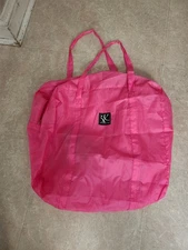 JL Childress Nylon Foldable Travel Bag for  Backless Booster Seat  - Pink