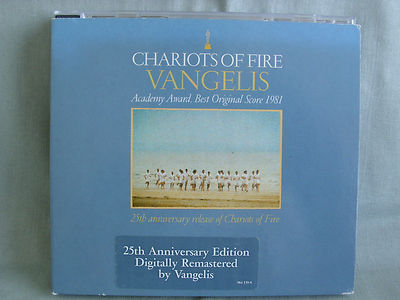 Chariots of Fire- OST by Vangelis- 25th Anniversary Edition remastered- Digipak
