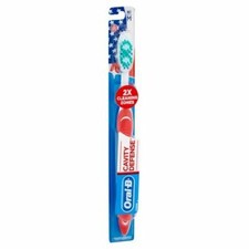 ORALB ADULT CAVITY DEFENSE TOOTHBRUSH MEDIUM DEEP CLEAN TEETH