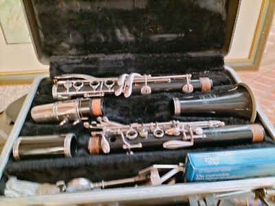wunderschöne Klarinette signiert BUNDY / MUSIKINSTRUMENT GEIGE SAMMLUNG