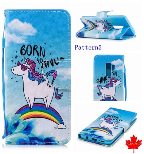 Funda billetera con soporte para tarjetas con patrón abatible para Samsung Galaxy S9+/ S9 Plus - Imagen 6 de 43