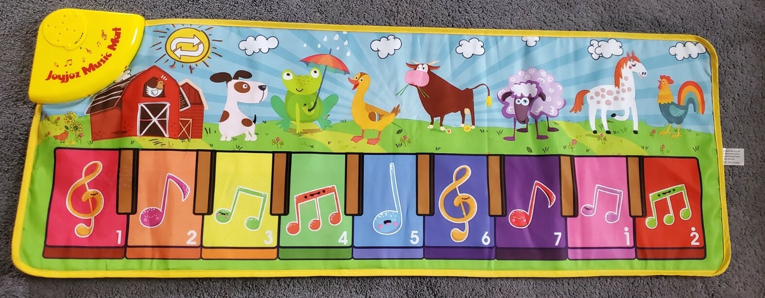 Joyjoz Baby Musical Mats with 25 Music Sounds, Musical Toys Child Floor