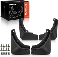 Set of 4PCS Mud Flaps Splash Guards Mudguards Mudflaps with Hardware Kits Access