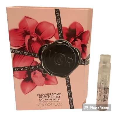 Viktor Rolf Flowerbomb EDP Spray SAMPLE Ruby Orchid 1.2ml .04oz New!