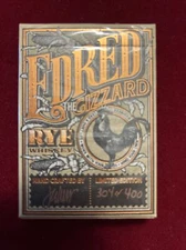 Kings Wild Project Edred the Gizzard (Ltd Ed) Playing Cards 304/400 Signed