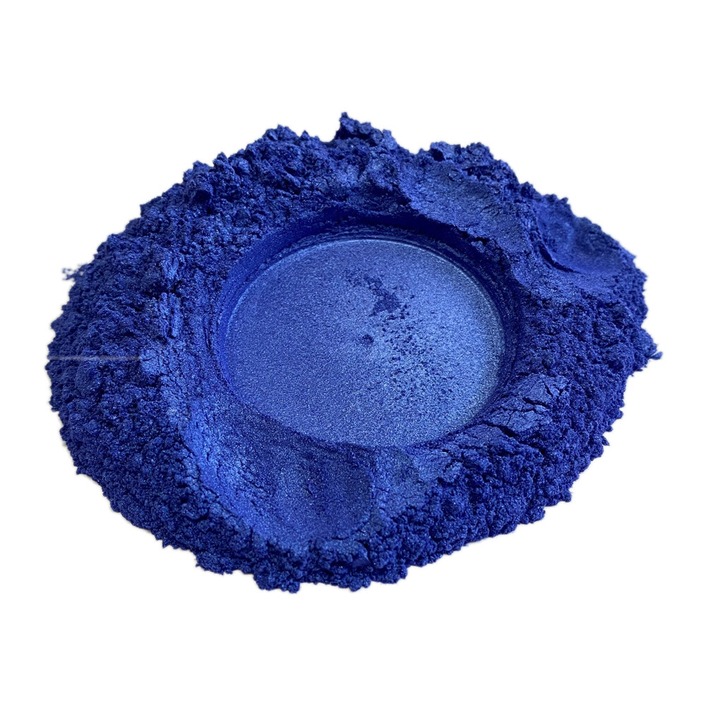 Polycraft Pearlescent Mica Pigment Powder - Dark Blue - 25g