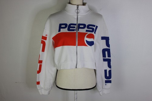 H\u0026M Divided Zip Front Cropped Pepsi 