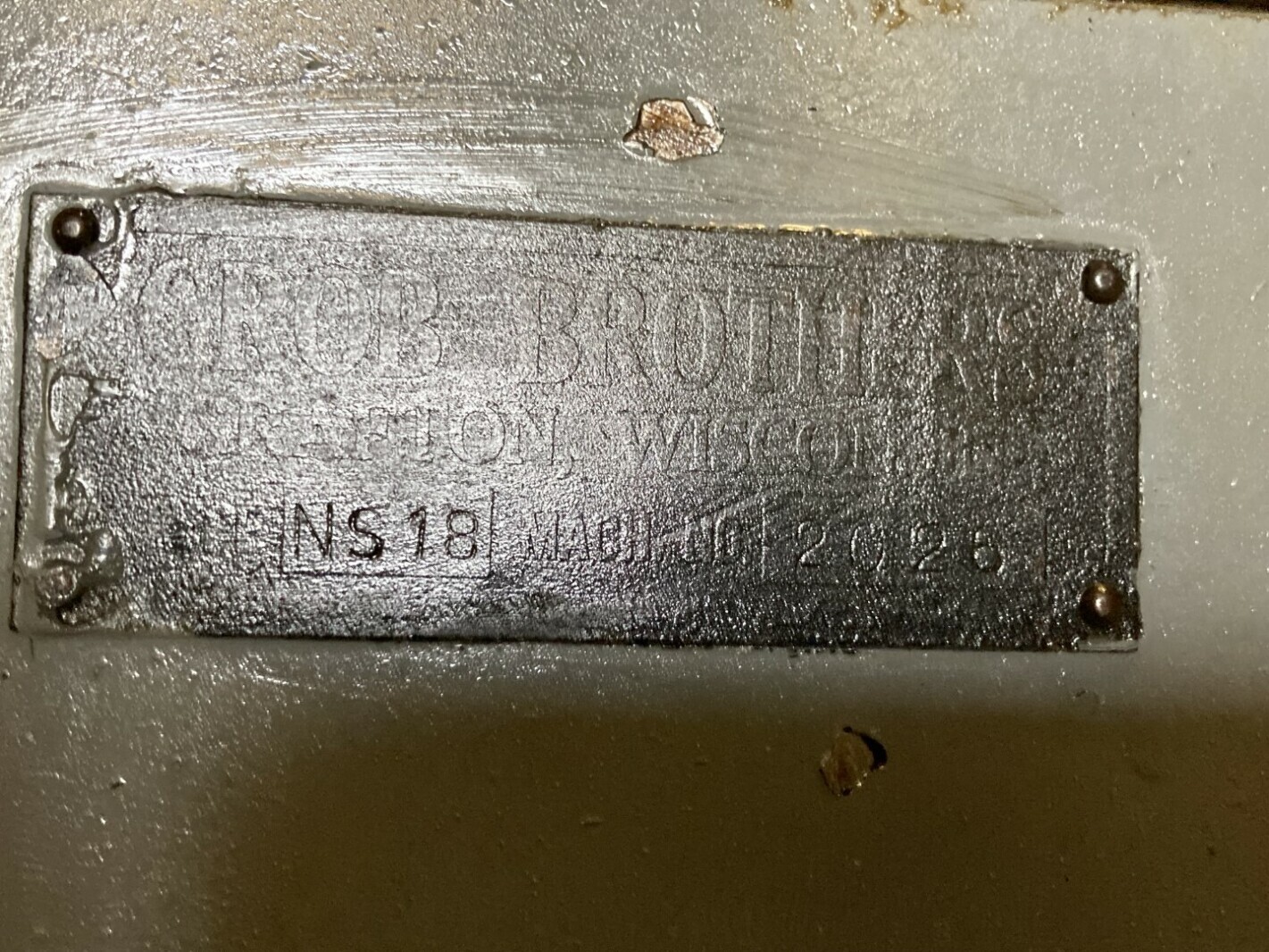 Grob Brothers 18" Vertical Band Saw 24"x24" Tilt Table, NS18 eBay