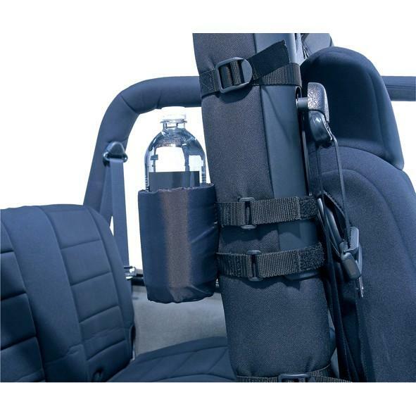 Support boisson Jeep Wrangler pour fixer canette sur arceau sans outil