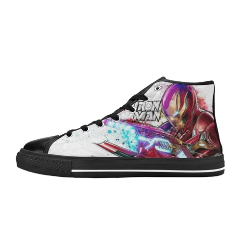 Iron Man Sneakers High Top Shoes