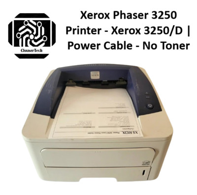 Xerox Phaser 3250/D Laser Printer | USB | New Open Box | Power Cable Included