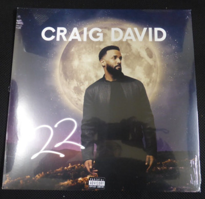 Craig David   22 VINYL LP    BMG 2022  NEW SEALED