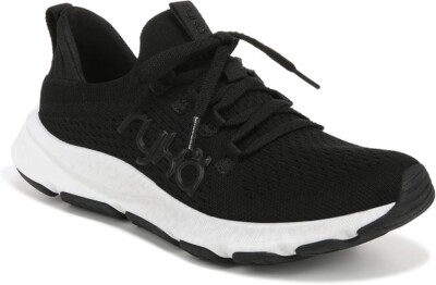 Brand New Ryka Womens Revolution RZ1 Slip On Running Shoes Black