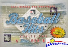 2011 ITG Series 2 Baseball Heroes HITS Factory Sealed HOBBY Box-5 AUTO/RELIC !