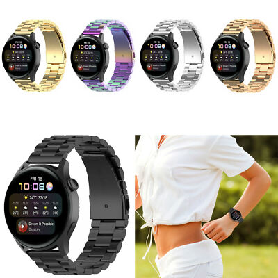 Metal Link Bracelet 22mm Band Strap for Huawei Watch 3 Pro/Honor Magicwatch 1st